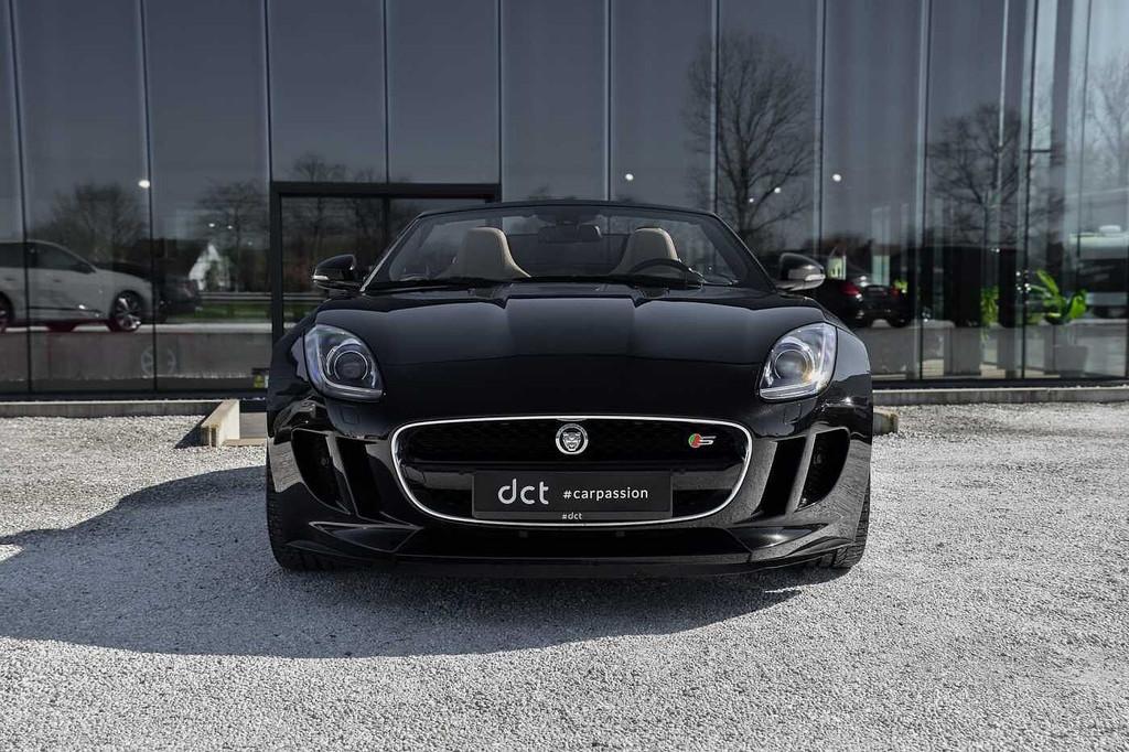 Jaguar F-Type CABRIOLET 3.0 V6 S Sportexhaust Meridian Memor, Auto's, Automaat, Euro 6, 2995 cc, Leder