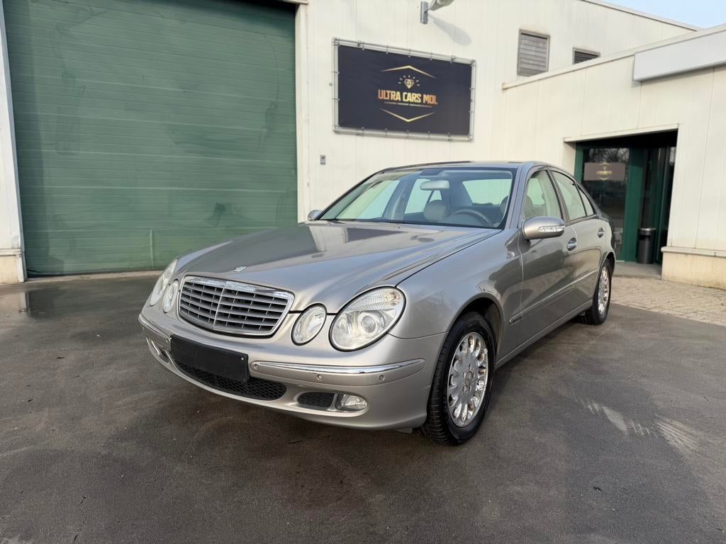 Mercedes E200 CDI W211 Automaat/1ste Eigenaar/Euro 4/GEKEURD, Autos, Cuir, Achat, Capteur de stationnement, Entreprise