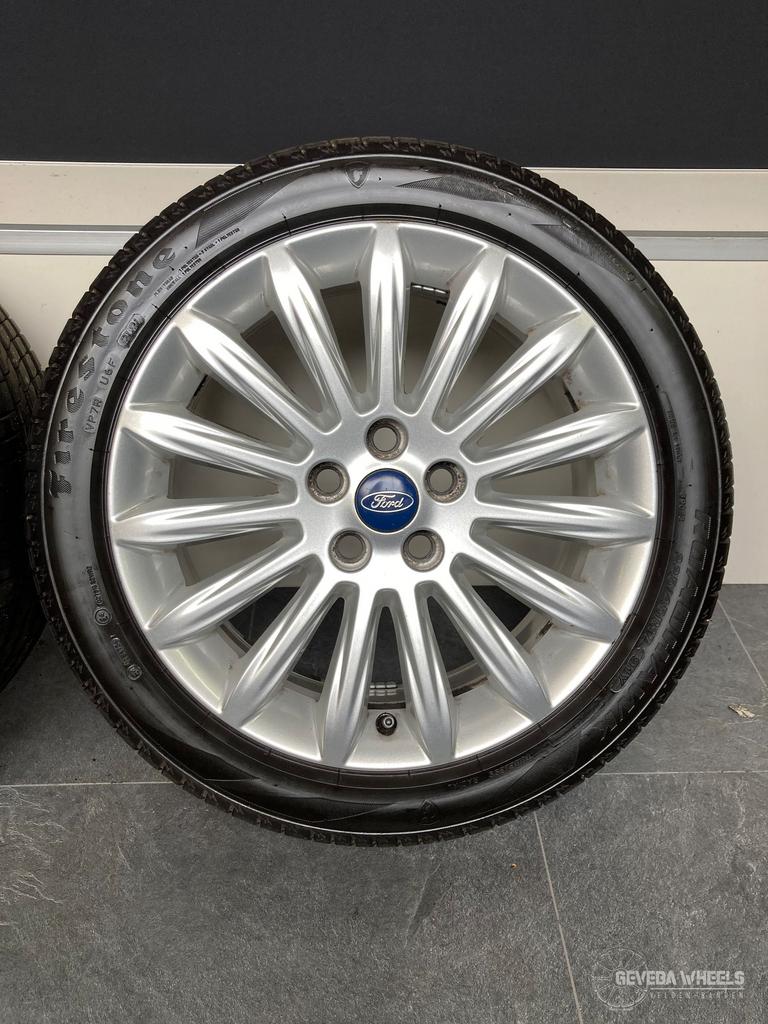 17” originele Ford Focus MK2 velgen + banden 5x108 AM2J-1007, Auto-onderdelen, Gebruikt, -, -, Banden en Velgen