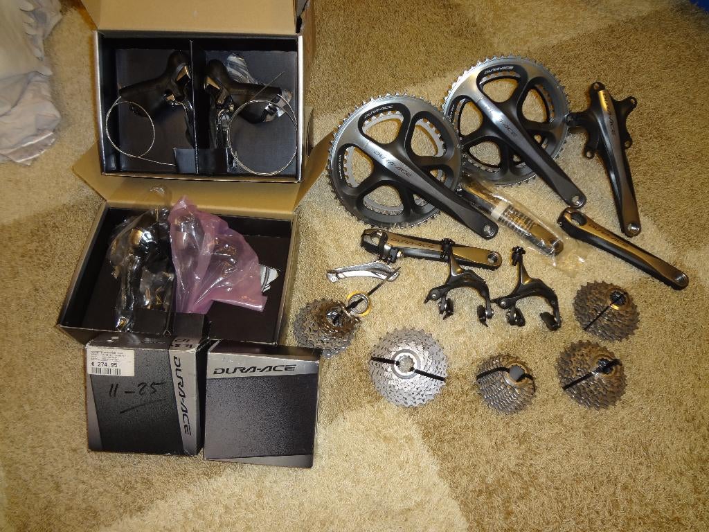 Nieuw Dura Ace 7800 7900 10 sp groep set onderdelen, Sports & Fitness, Cyclisme, Neuf, Autres types, Enlèvement ou Envoi