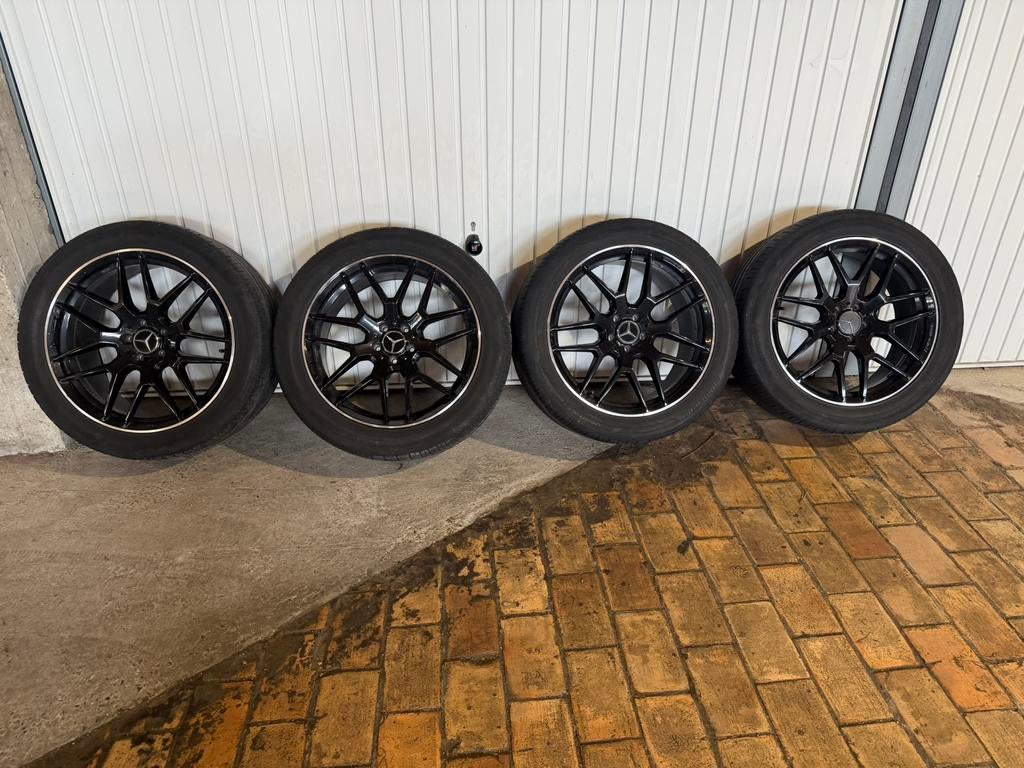 Originele AMG velgen – Mercedes ML W164 / W166 (20”), Auto-onderdelen, Banden en Velgen, Velg(en), Ophalen