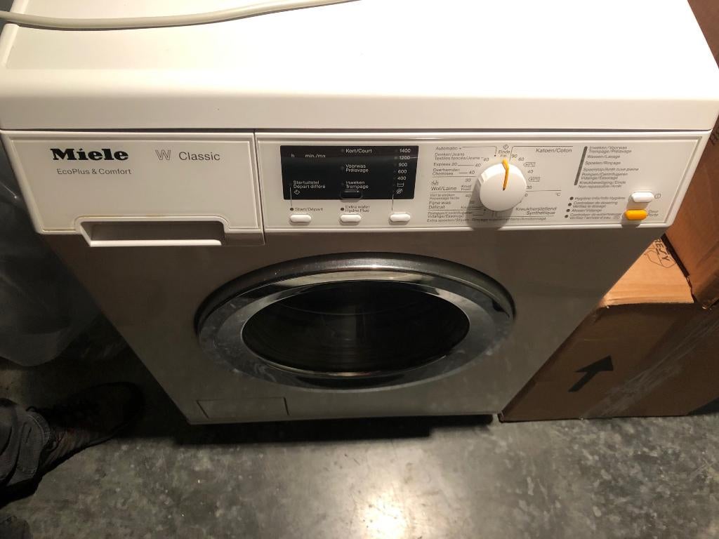 Wasmachine Miele, Ophalen, Gebruikt, Wolwasprogramma, Voorlader