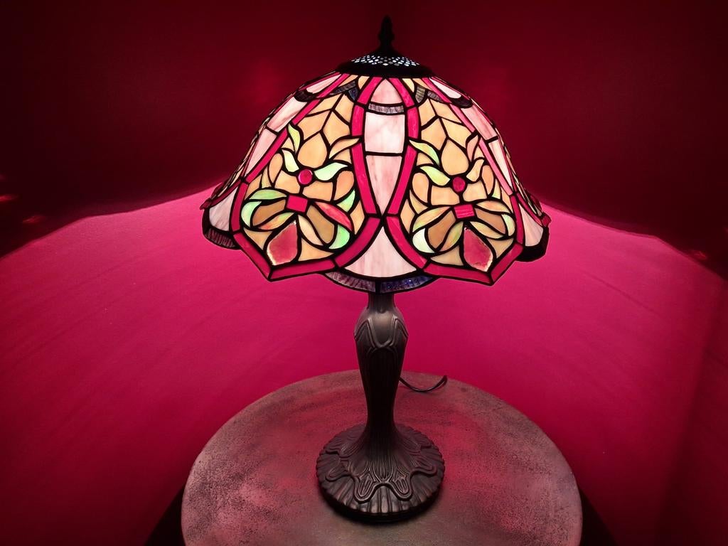 Tiffany lampadaire, Maison & Meubles, Lampes | Lampes de table, Enlèvement