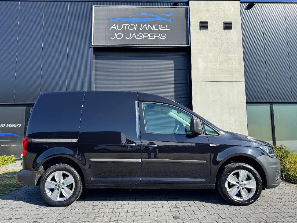 Volkswagen Caddy / lichte vracht / Benzine / Automaat, Auto's, Volkswagen, Stof, Zwart, 5 deurs, 2 zetels