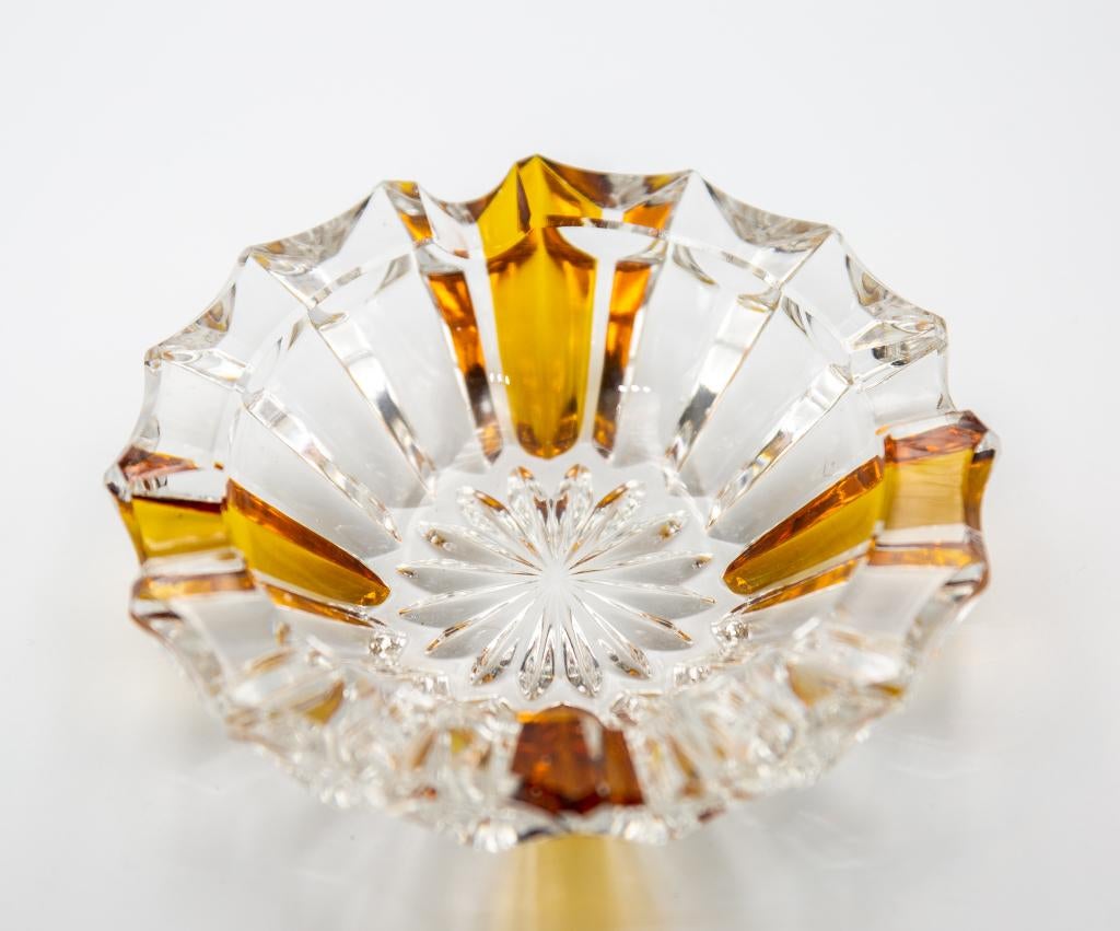 Vintage jaren '60 kristallen asbak, Ophalen of Verzenden