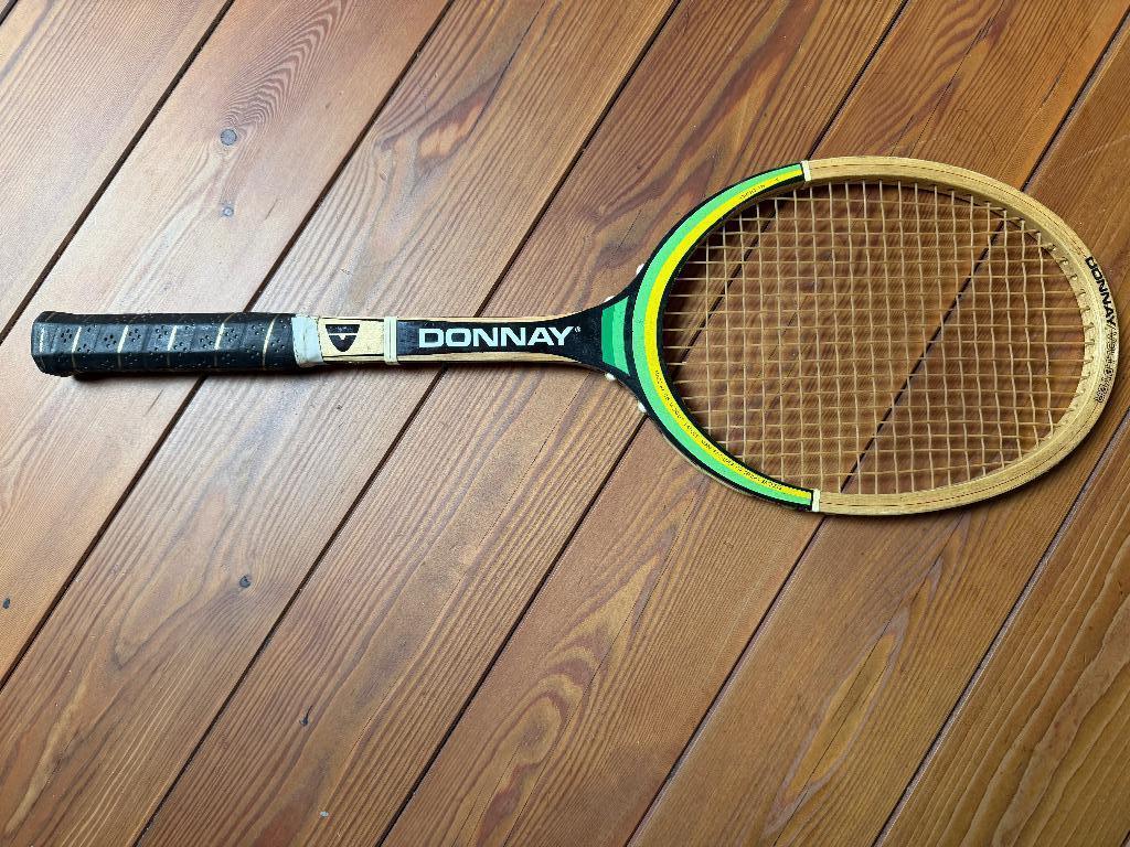Vintage Donnay Volleyer tennis racket (mid 80's), Ophalen, Gebruikt, Racket, Overige merken