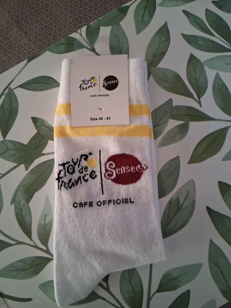 Paar kousen Tour de France Senseo 40-43 nieuw, Verzamelen, Ophalen of Verzenden