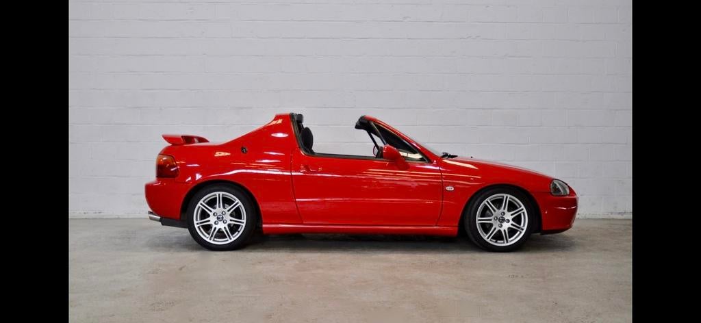 Honda CRX De Sol VTI, Auto's, Stof, Grijs, Particulier, Te koop