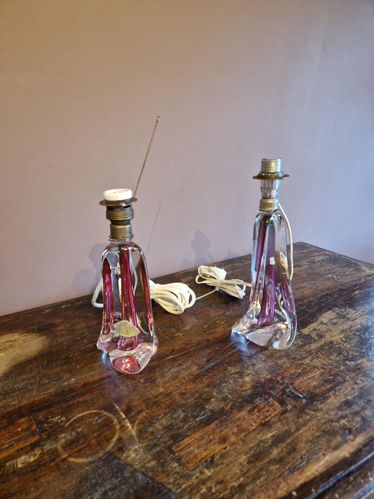 Set tafellampen, Val Saint Lambert, Ophalen of Verzenden