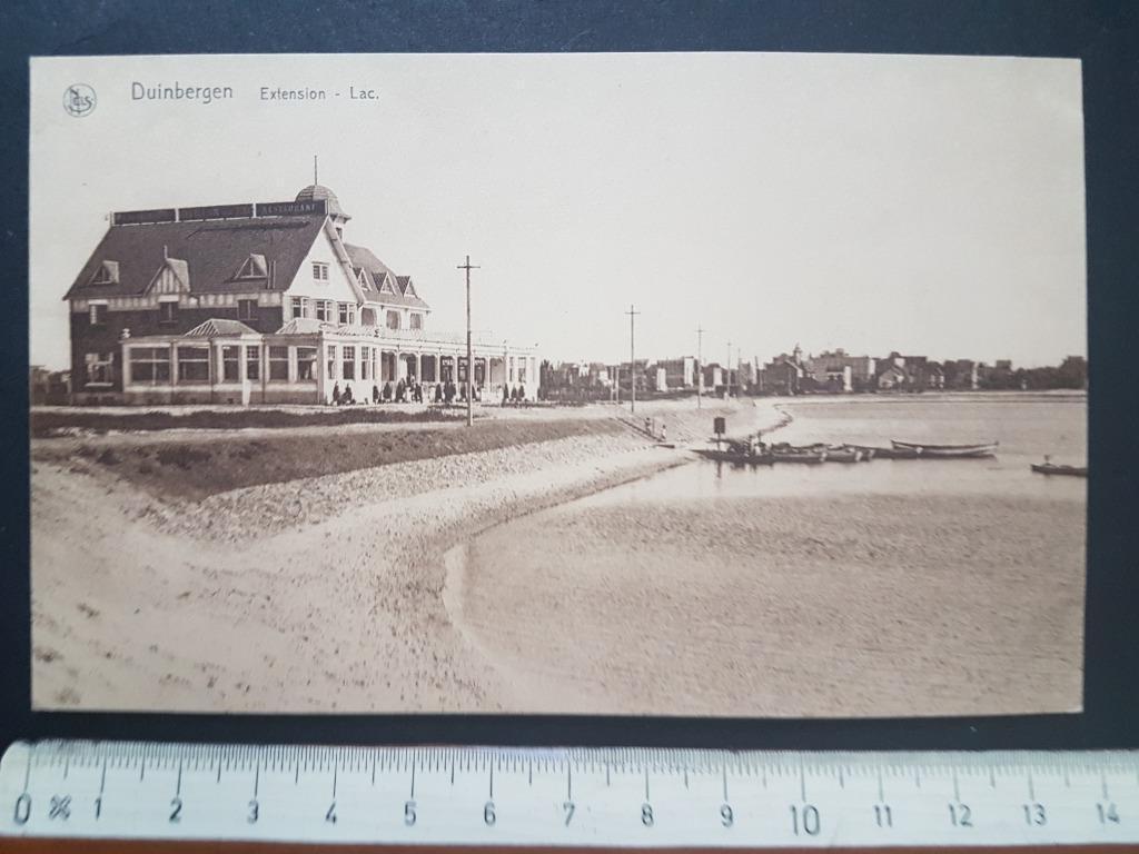 Postkaart Duinbergen Knokke Extension Lac, Verzamelen, Postkaarten | België, Ongelopen, West-Vlaanderen, 1920 tot 1940, Ophalen of Verzenden