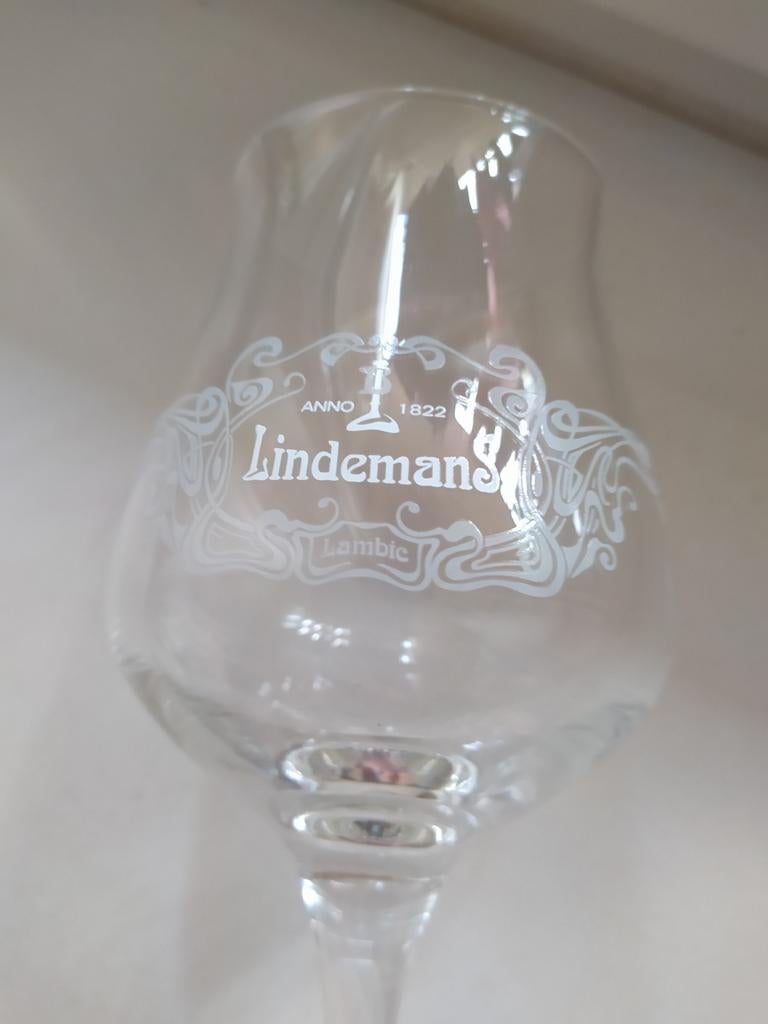 Verre à bière de Lindemans, Enlèvement ou Envoi, Comme neuf