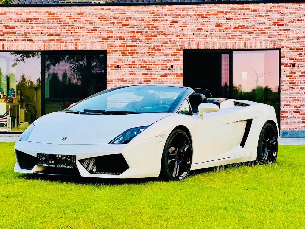 lamborghini spider, Auto's, Lamborghini, Achterwielaandrijving, Cabriolet, Wit, Bedrijf