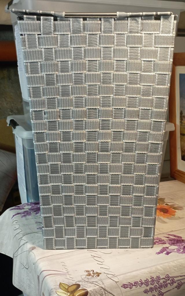 Panier à linge., Enlèvement ou Envoi, Comme neuf, Gris, Autres types