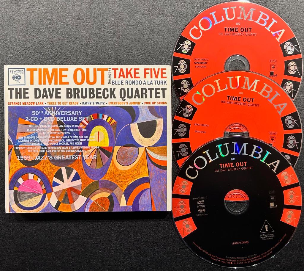 DAVE BRUBECK - Time out ( 2CD/DVD ou CD ), Enlèvement ou Envoi, 1940 à 1960, Comme neuf, Jazz