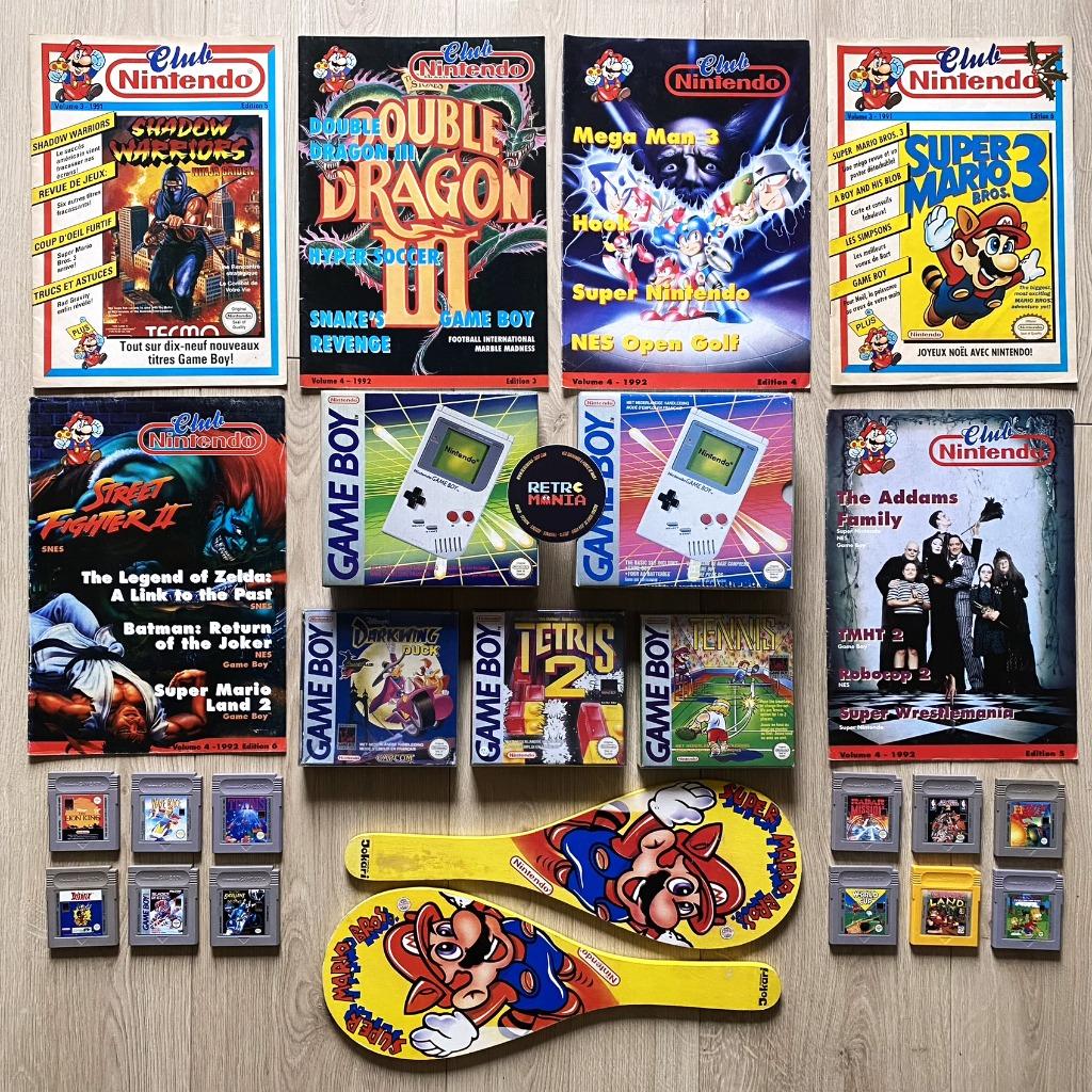 Consoles Nintendo Game Boy + Jeux + Magazines, Consoles de jeu & Jeux vidéo, Jeux | Nintendo Game Boy, Comme neuf, Enlèvement ou Envoi