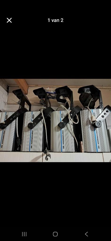 Scanners coef performance 200, Muziek en Instrumenten, Licht en Laser, Ophalen, Gebruikt