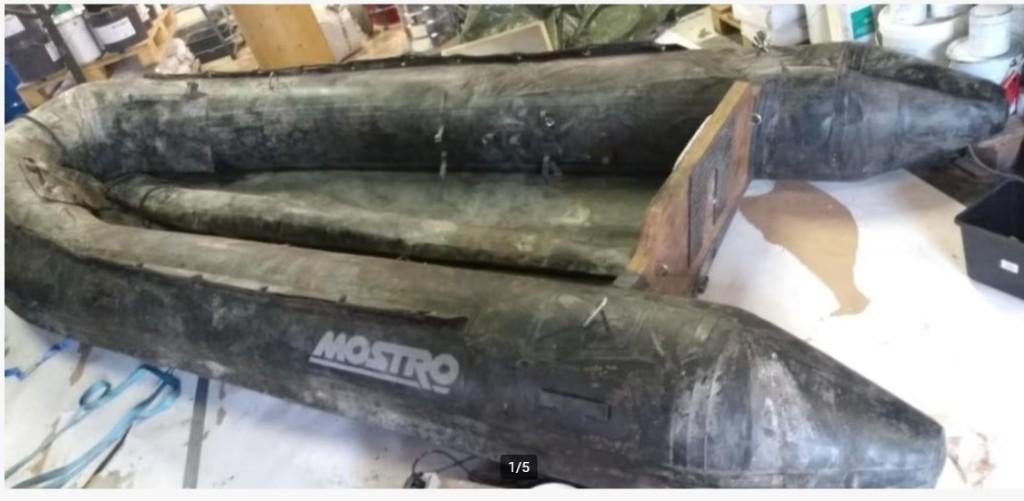 Urgent bateau style zodiac pour 150€, Ophalen, Gebruikt, Minder dan 70 pk, Overige merken