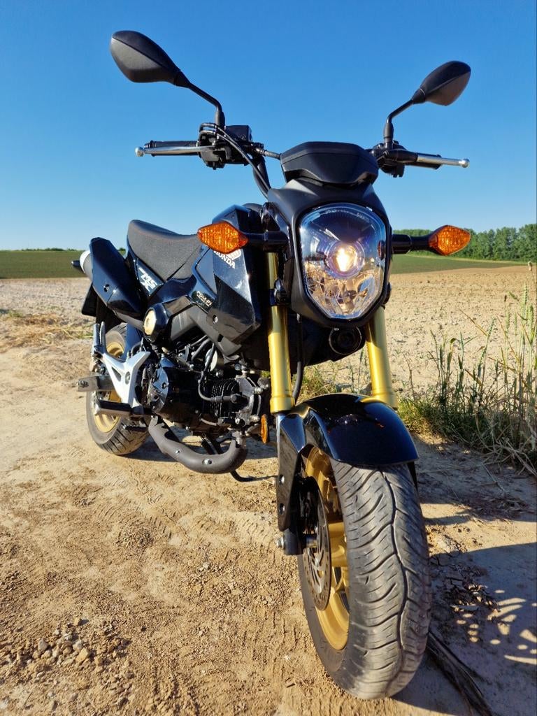 Magnifique MSX125 avec Selle hyper confortable Kitaco 🥰
