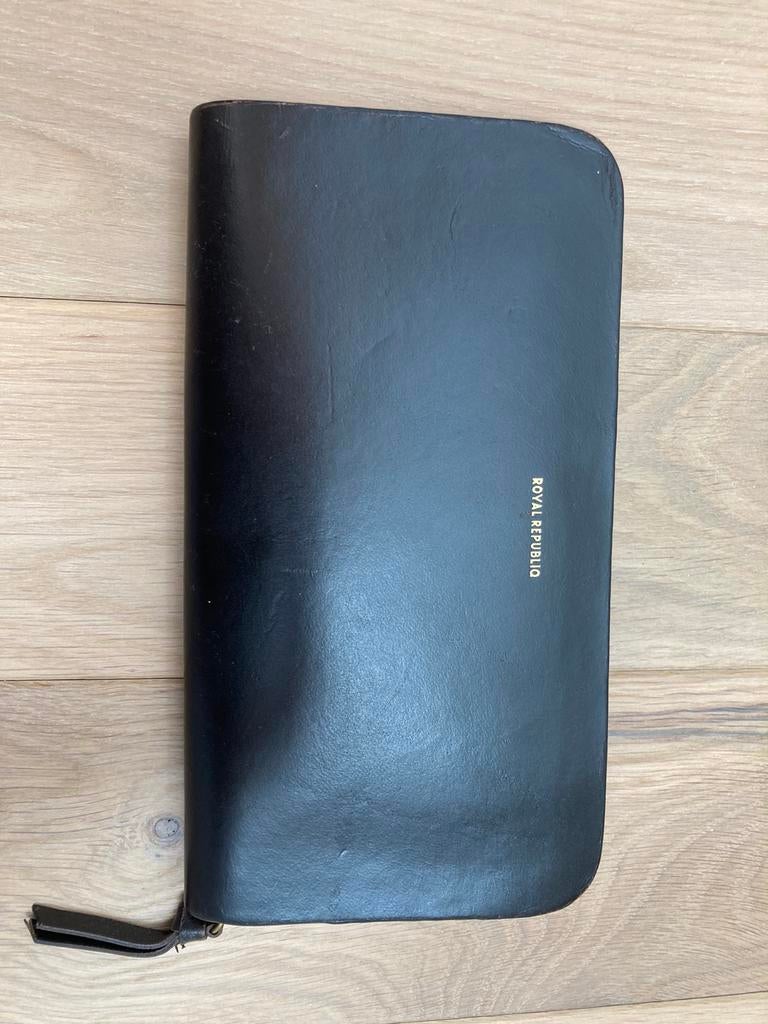 Portemonnee Royal RepubliQ, Ophalen of Verzenden, Zo goed als nieuw, Bruin, Overige merken