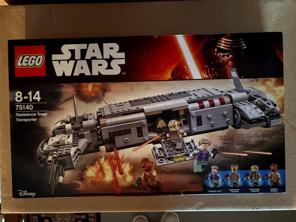 Lego Star Wars 75140 Resistance troop transporter, Ophalen of Verzenden, Nieuw