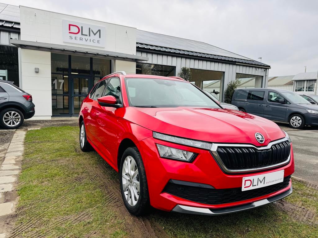 Skoda Kamiq CNG Ambition als nieuw, super uitgerust, Auto's, Voorwielaandrijving, Stof, Euro 6, CNG (Aardgas)