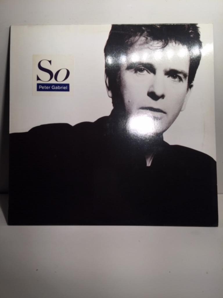 LP - Peter Gabriel - So ( Vinyl ), Cd's en Dvd's, Vinyl | Rock, Zo goed als nieuw, Poprock, 12 inch, Ophalen of Verzenden