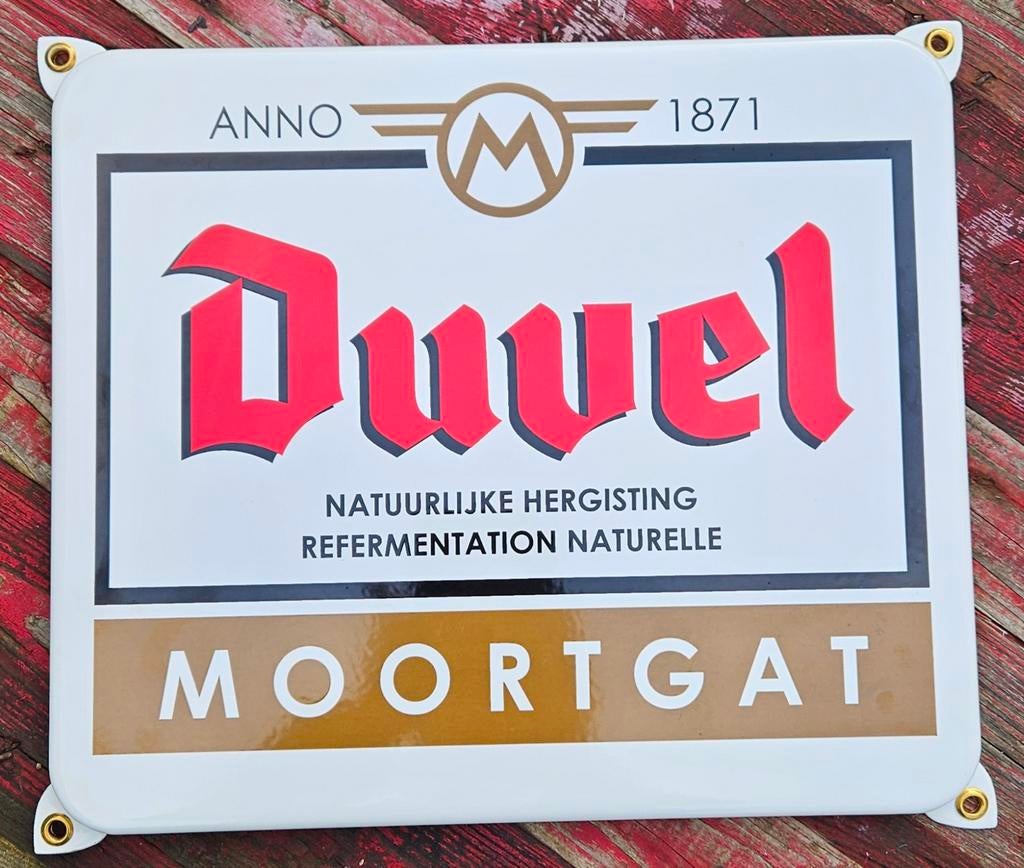 Duvel emailbord NIEUW
Dit is een nieuw, originee, Verzamelen, Biermerken, Duvel, Ophalen of Verzenden