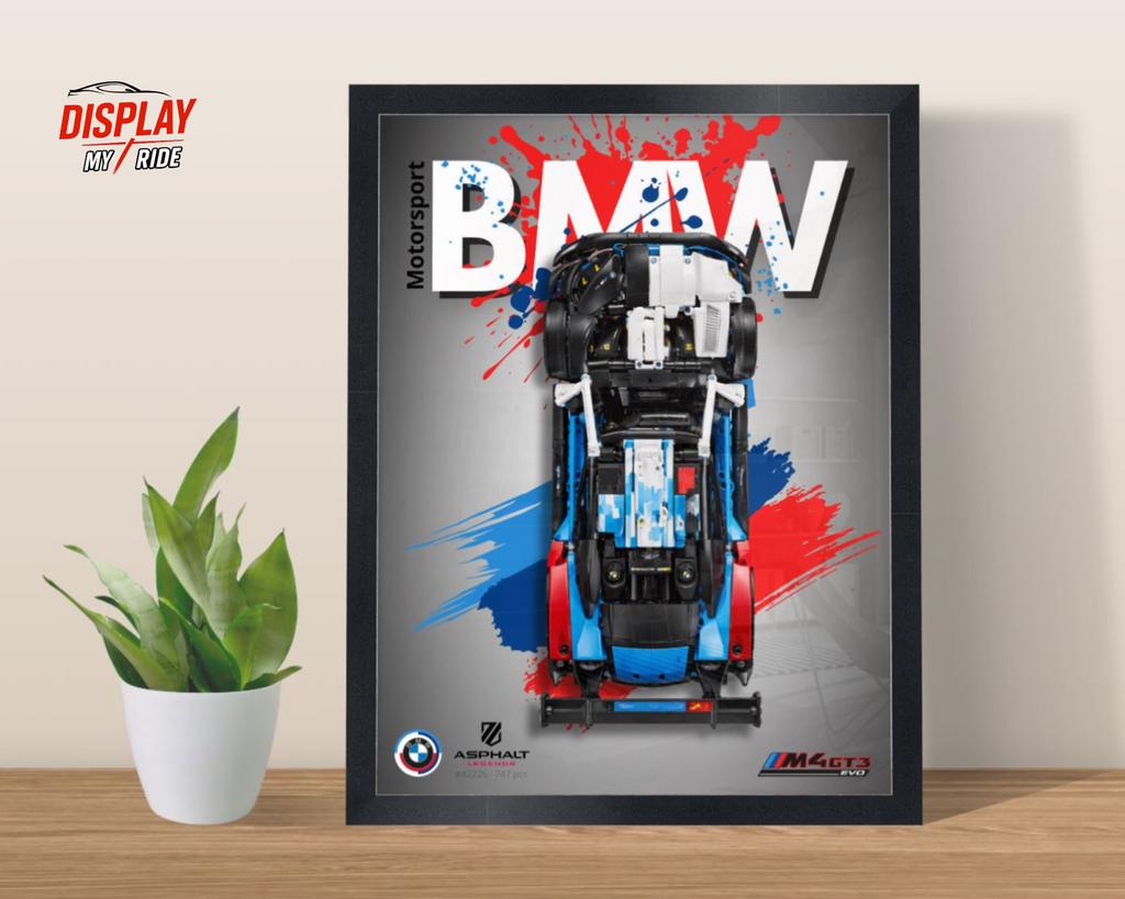 LEGO BMW M4 GT3 model 2 poster van 30X40 — PDF-bestand, Ophalen, Lego