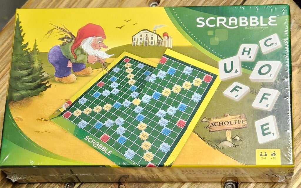 Chouffe scrabble NOUVEAU, Hobby & Loisirs créatifs, Jeux de société | Autre, Comme neuf, Enlèvement ou Envoi