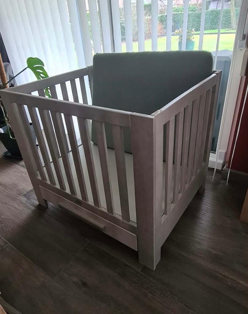 Baby park, Ophalen, Gebruikt, Rechthoekig, In hoogte verstelbaar