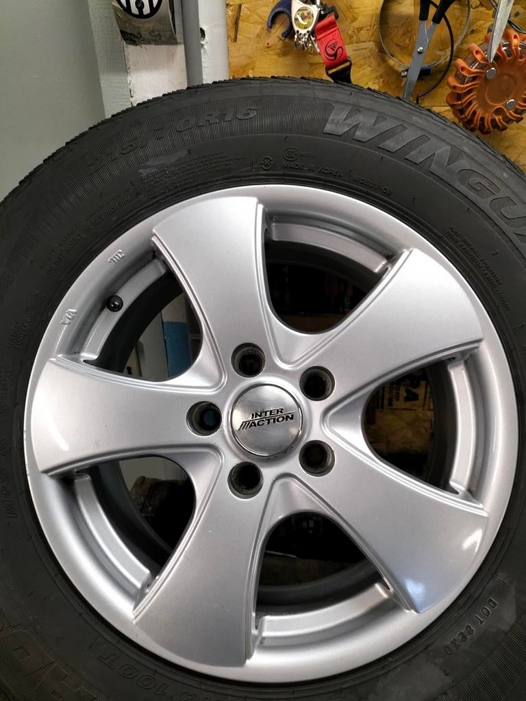 A vendre 4 jantes ALU  pour TOYOTA RAV 4., Enlèvement, Pneus hiver, Pneu(s)