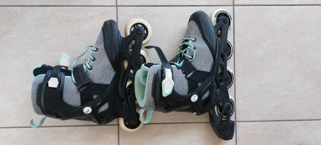 rollerblades 4 wielen maat 39, Overige merken, Gebruikt, Ophalen of Verzenden, Inline skates 4 wielen