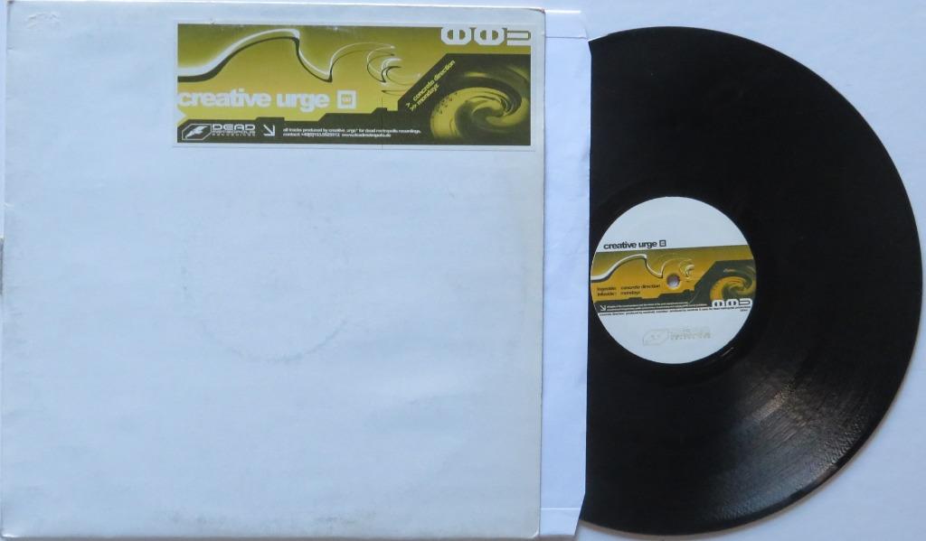 Creative Urge - Concrete direction. Maxi, Ophalen of Verzenden, Gebruikt, 12 inch, Drum and bass