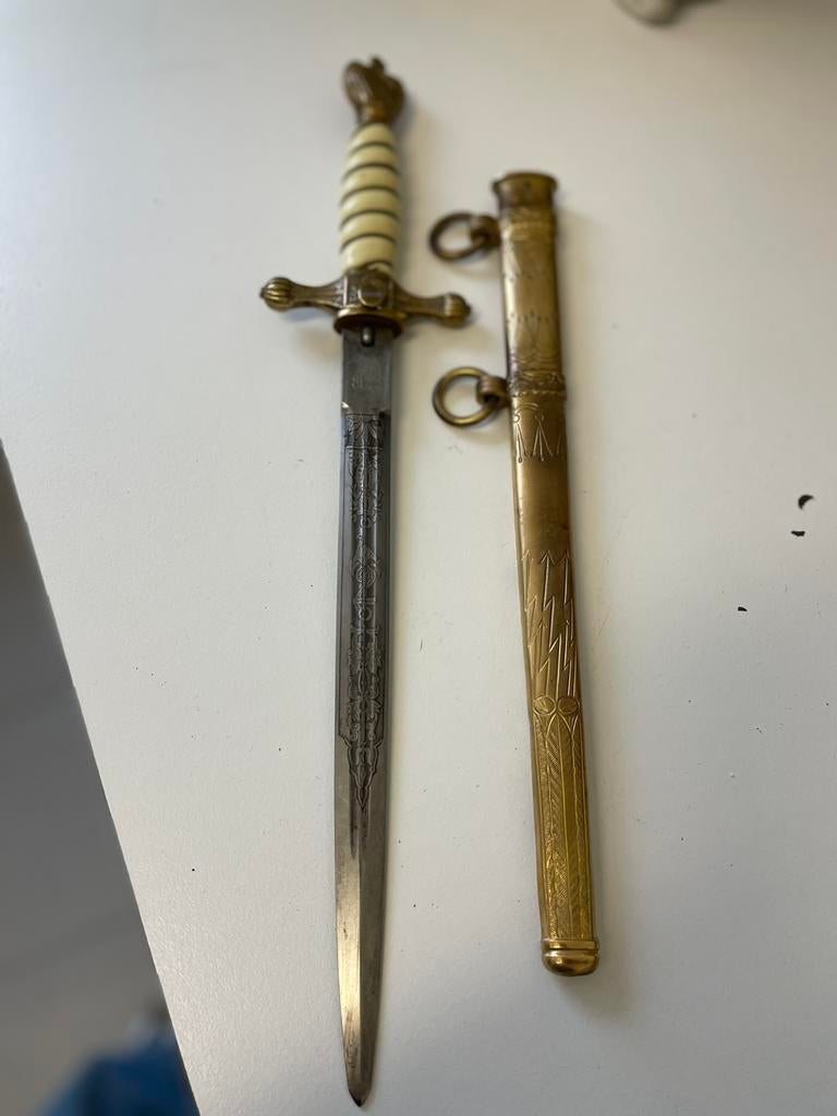 Dague de marine allemande, Collections, Enlèvement ou Envoi, Marine