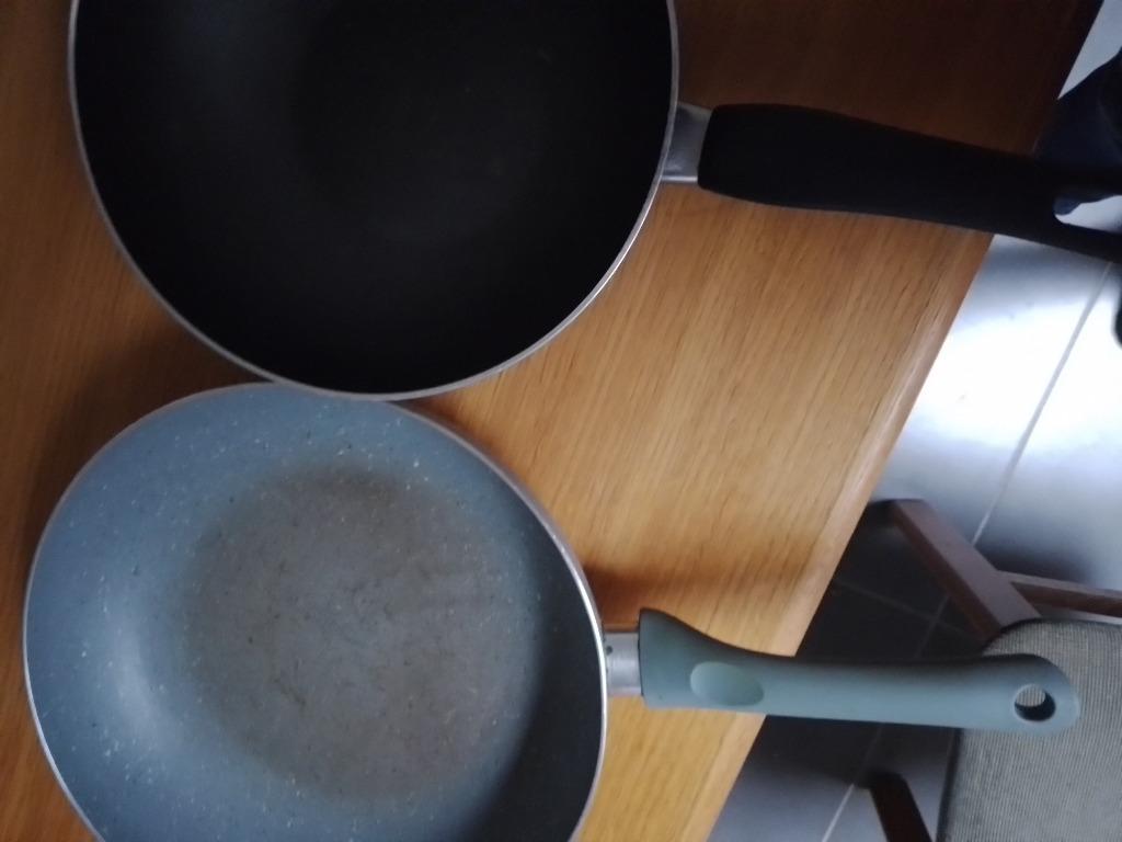 2 pannen wokpan en braadpan, Ophalen of Verzenden