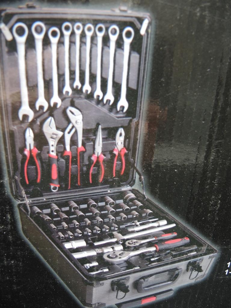 Gereedschapskist gevuld nieuw!, Neuf, Lon, Enlèvement ou Envoi, @