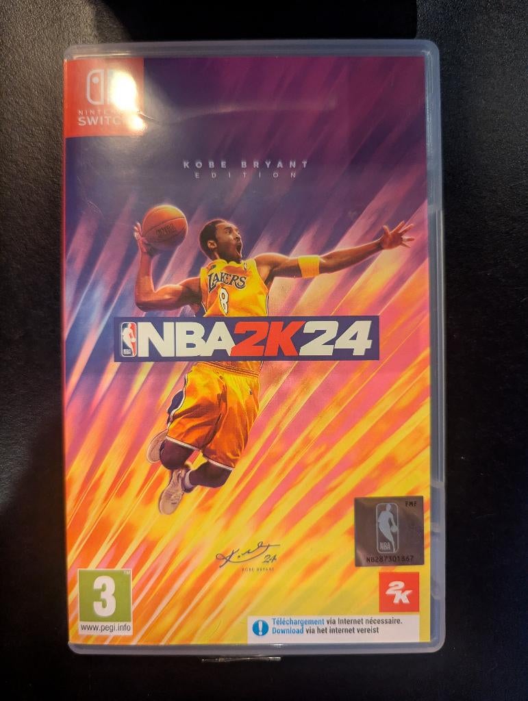 Nintendo Switch NBA 2K24 Kobe Bryant Edition, Ophalen, Zo goed als nieuw, Sport, Eén computer