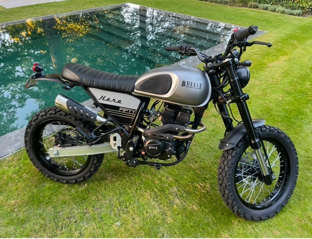 Bullit Hero 50, 49 cc, Zo goed als nieuw, 5 versnellingen, Ophalen