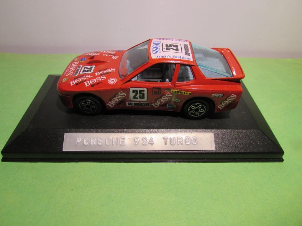 PORSCHE 924 TURBO, Bburago, 1 : 43, Ophalen of Verzenden, Gebruikt, Auto, Overige merken
