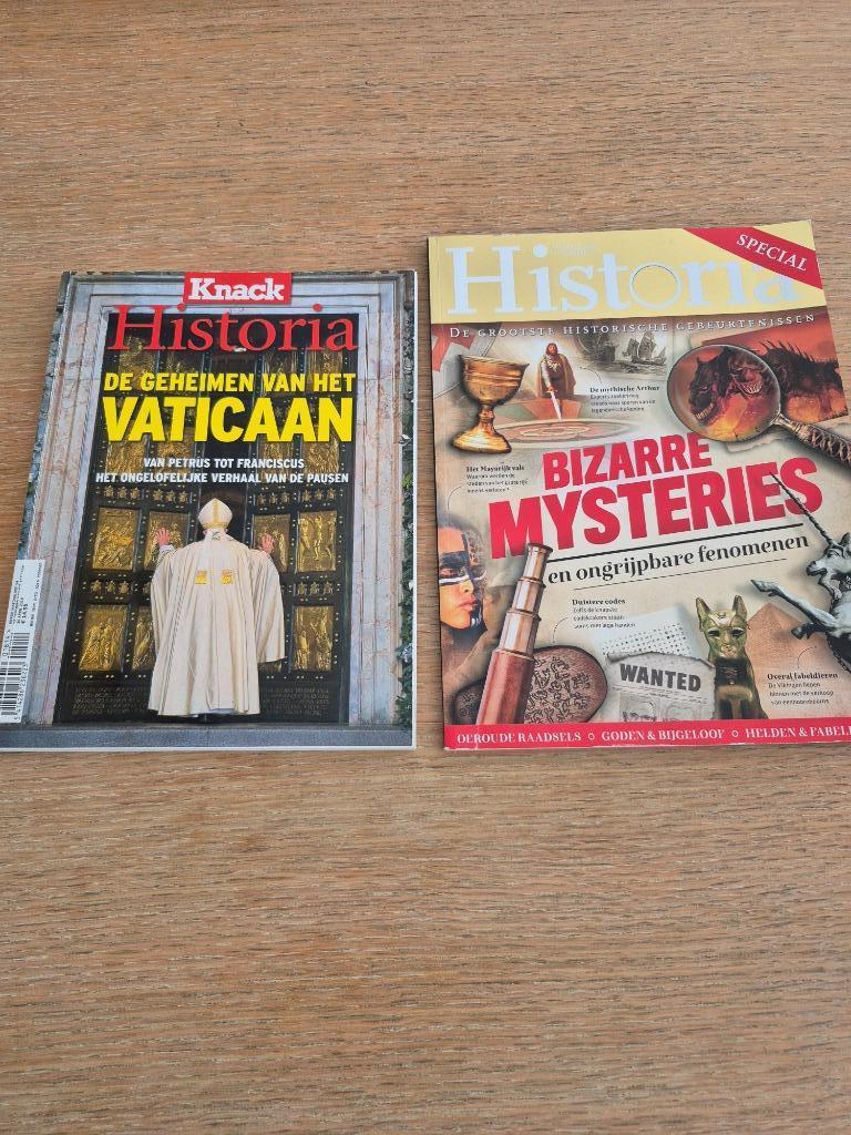 2 x historia boeken/magazine, Enlèvement ou Envoi, Comme neuf, Autres types