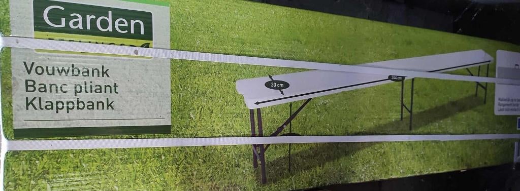 Garden Feelings vouwbank, Ophalen, Nieuw