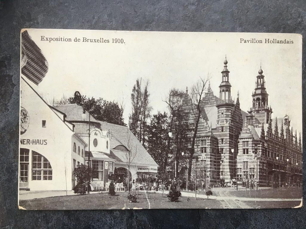 exposition de cartes postales Bruxelles 1910 - Hollandais, Collections, Enlèvement ou Envoi