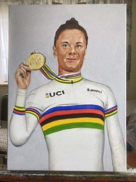 olieverfschilderij   Kopecky, Antiquités & Art, Enlèvement