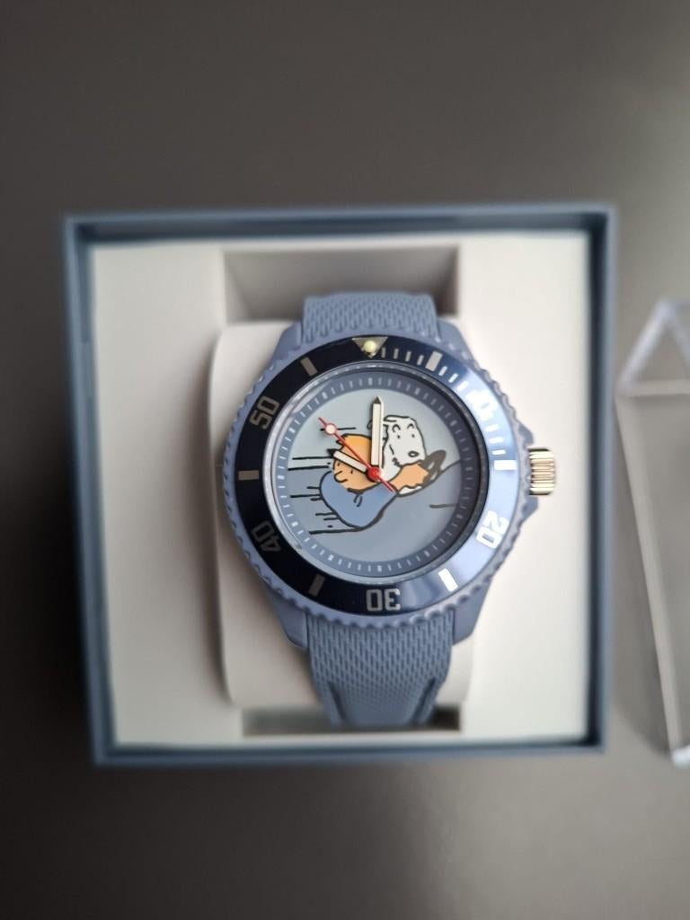 Montre Tintin - Tintin montre, 015 308, 2018, Moulinsart, Collections, Enlèvement ou Envoi, Tintin, Neuf, Ustensile