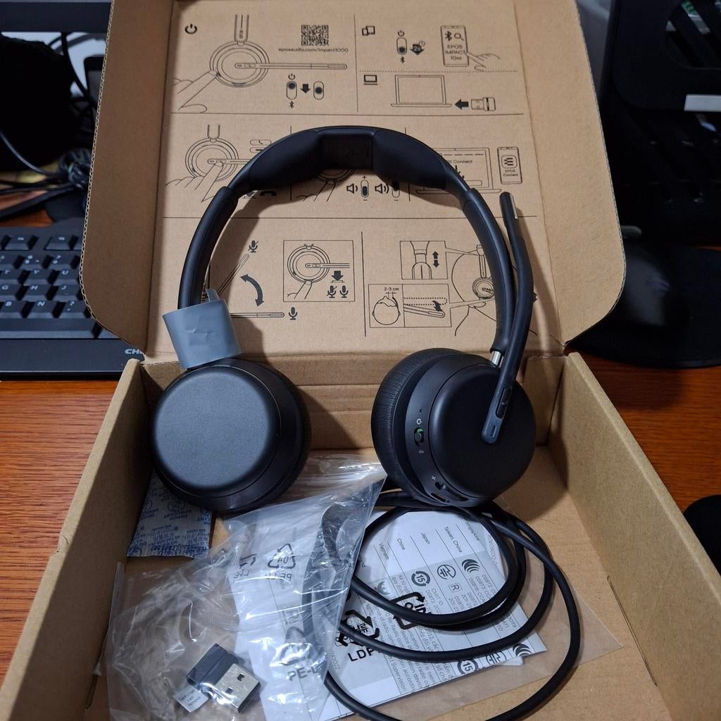 Casque antibruit Microsoft  teams  Epos impact 1600, Autres marques, Enlèvement ou Envoi, Circum-aural, Neuf