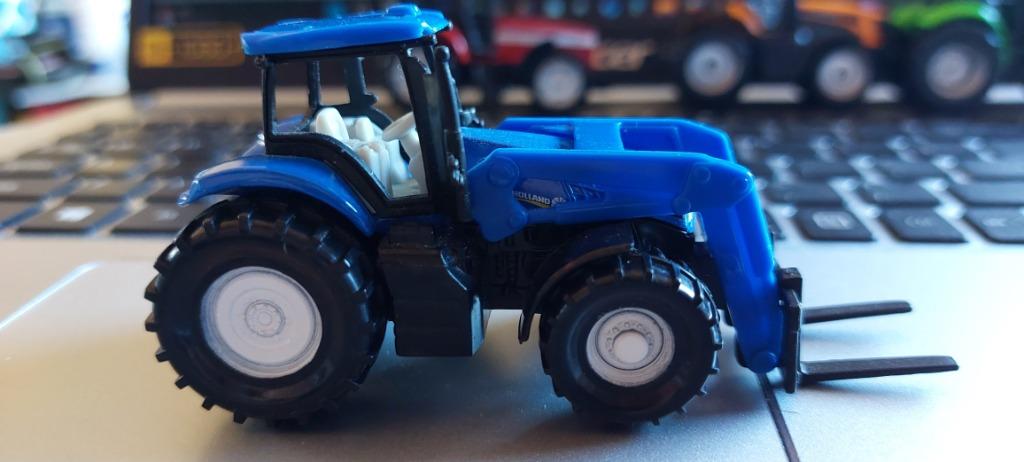 H0LK 0828 TRACTOREN VAN SIKU 1:87., Verzenden, Zo goed als nieuw, Hijskraan, Tractor of Landbouw, SIKU