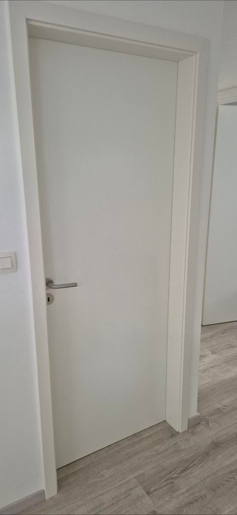 Nieuw Binnendeuren Theuma Witlakdeur. Incl omkasting en slot, Bricolage & Construction, Fenêtres & Moustiquaires, Neuf, Porte intérieure