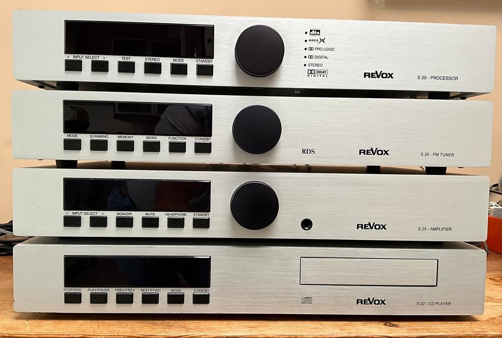 Système home cinéma Revox ELEGANCE avec processeur, Autres marques, Enlèvement, Utilisé, Composants en vrac