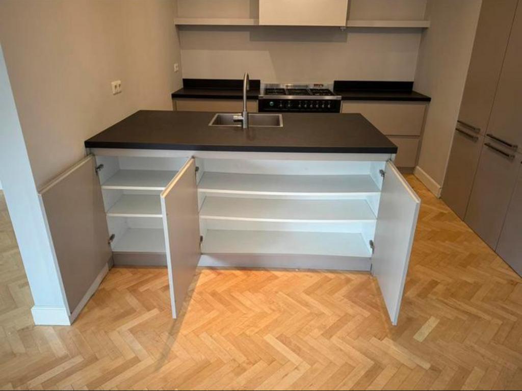 Compleet Nette Keuken + Spoeleiland + Wandkast GEDEMONTEERD, Huis en Inrichting, Ophalen of Verzenden, Composiet