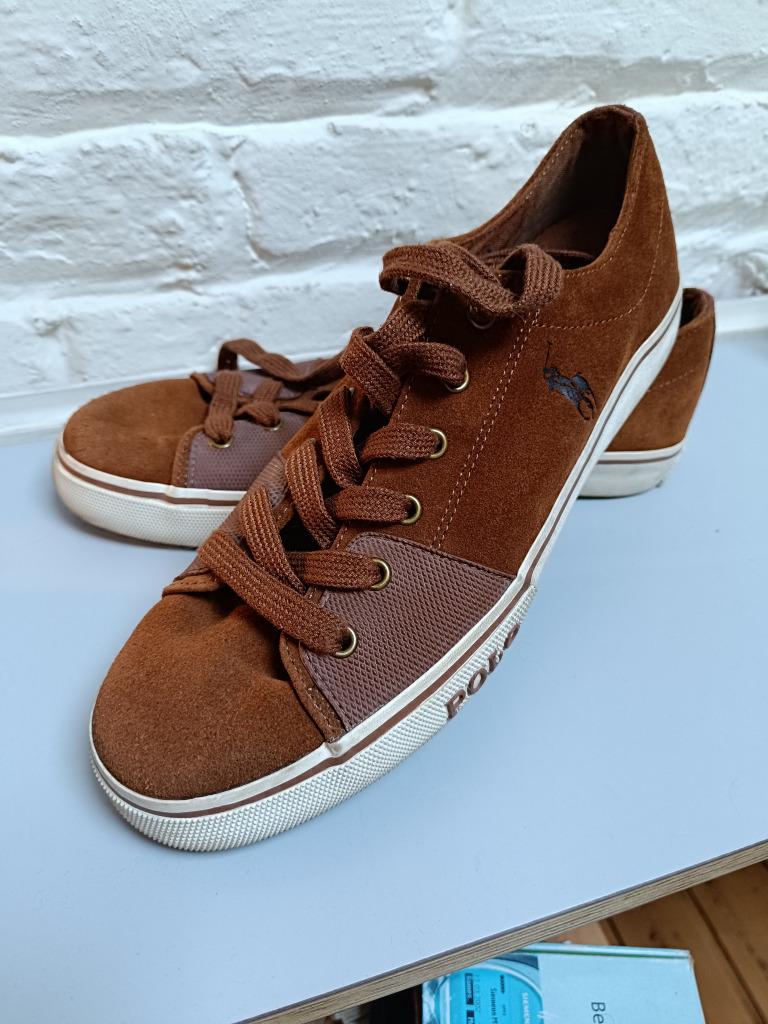 Chaussures Polo Ralph Lauren - pointure 43, Kleding | Heren, Schoenen, Bruin, Ophalen of Verzenden, Polo Ralph Lauren, Gedragen